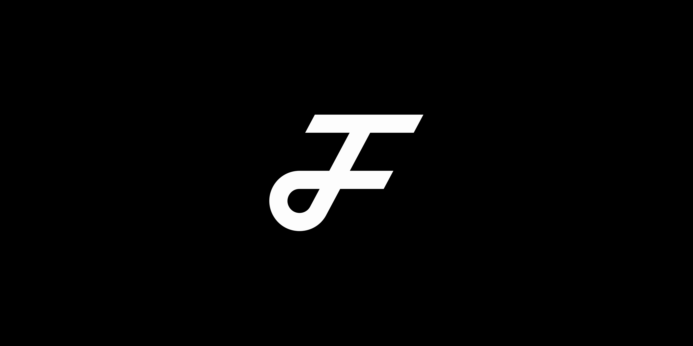 Monogram of a J crossed by an F